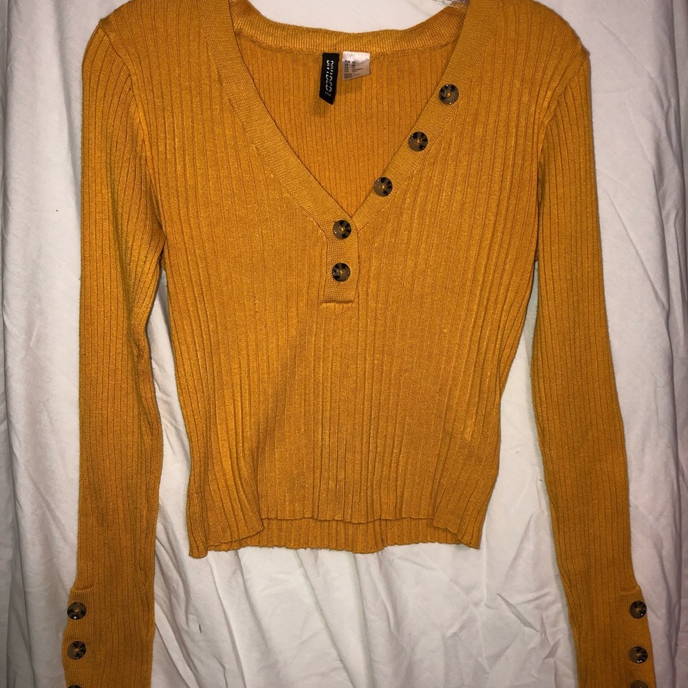 H&M Yellow Top!